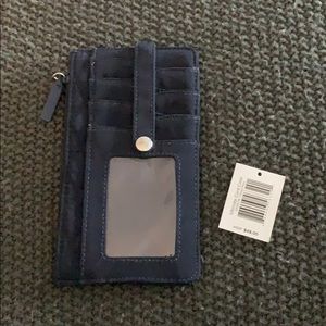 Vera Bradley Ultimate Card Case Classic Navy